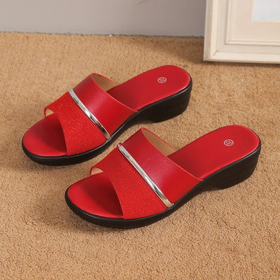 Indra - Bequeme und Glitzernde Sandalen