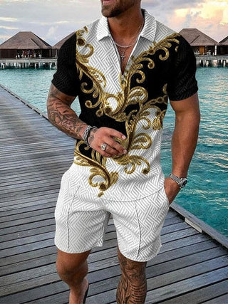 Gold/Weiß