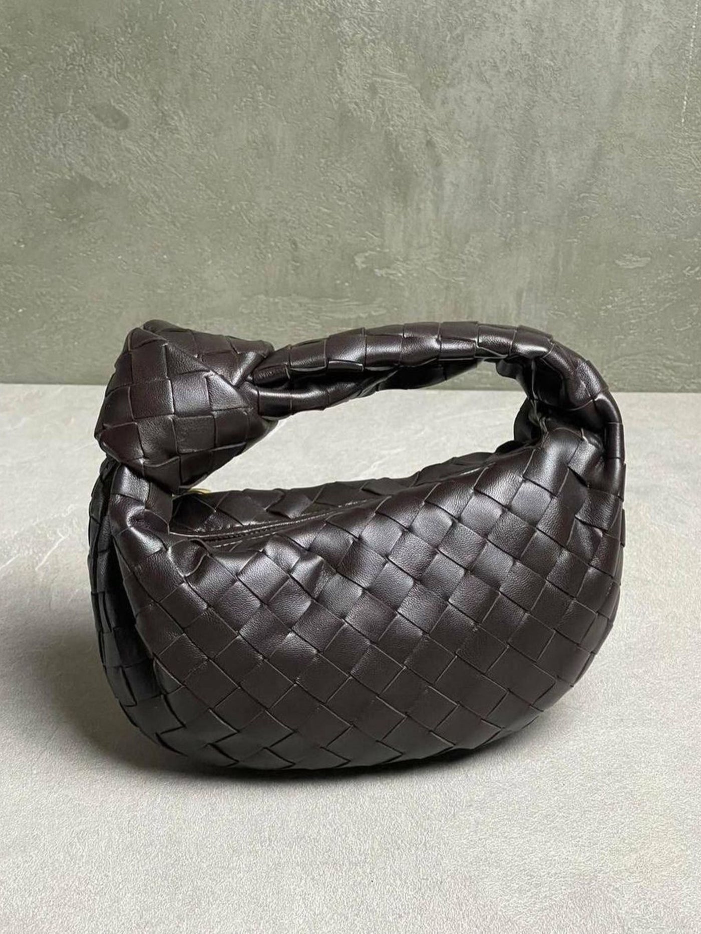 Marigold Geflochtene Mini-Henkeltasche