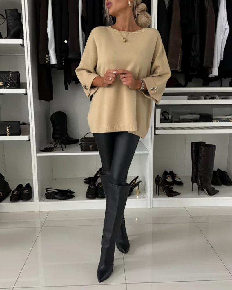 Nerissa® | Geknöpfter Pullover