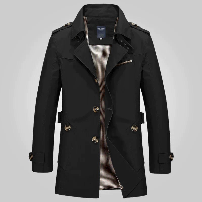 Ambrose Stilvoller Trenchcoat für Herren