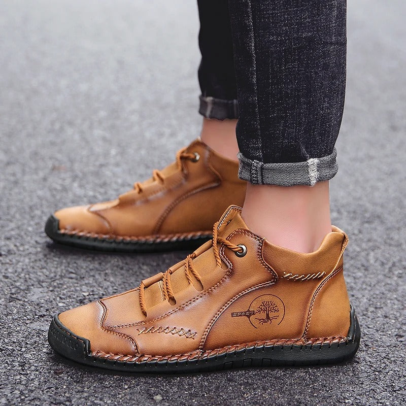 Albert - Klassische Herren Lederstiefeletten