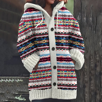 Amelia® | Strickjacke aus gestrickter Wolle