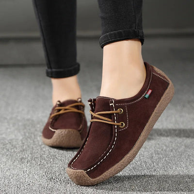 Malen - Damen-Turnschuhe aus Wildleder