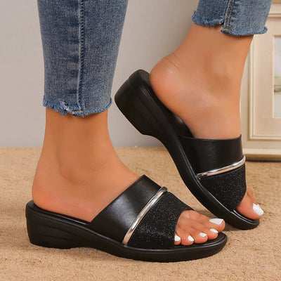 Indra - Bequeme und Glitzernde Sandalen