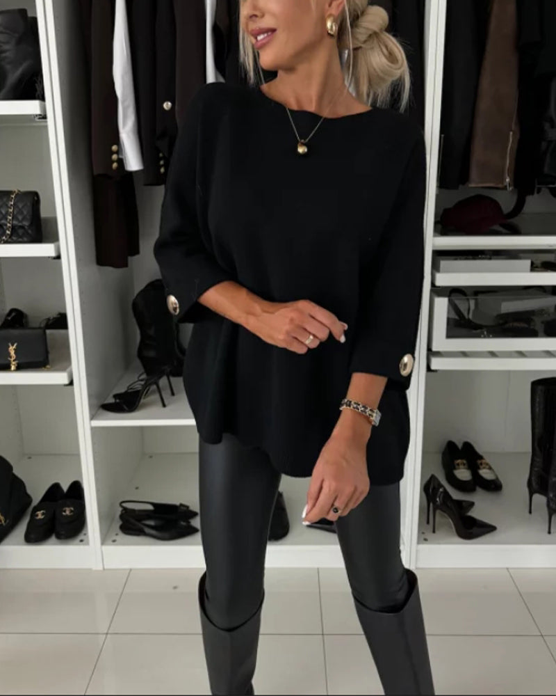 Nerissa® | Geknöpfter Pullover