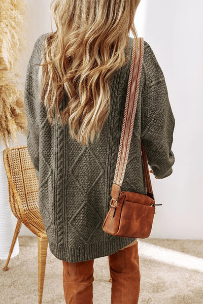 Selena® | Langer Strickpullover