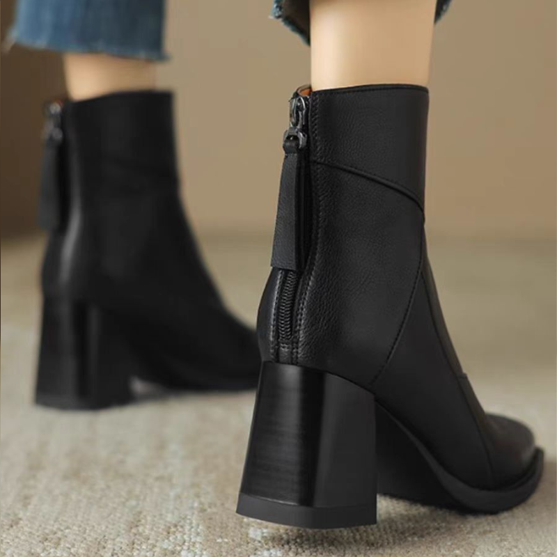 Sienna® | Bequemer Damenstiefel aus Leder