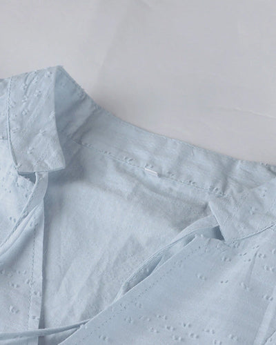 Unifarbenes Kleid mit Taschen Vianne