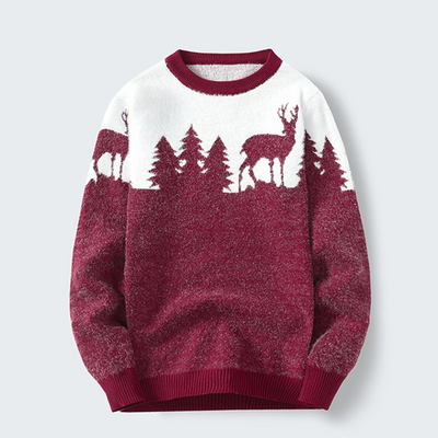 Gemütlicher Weihnachtspulli für Herren