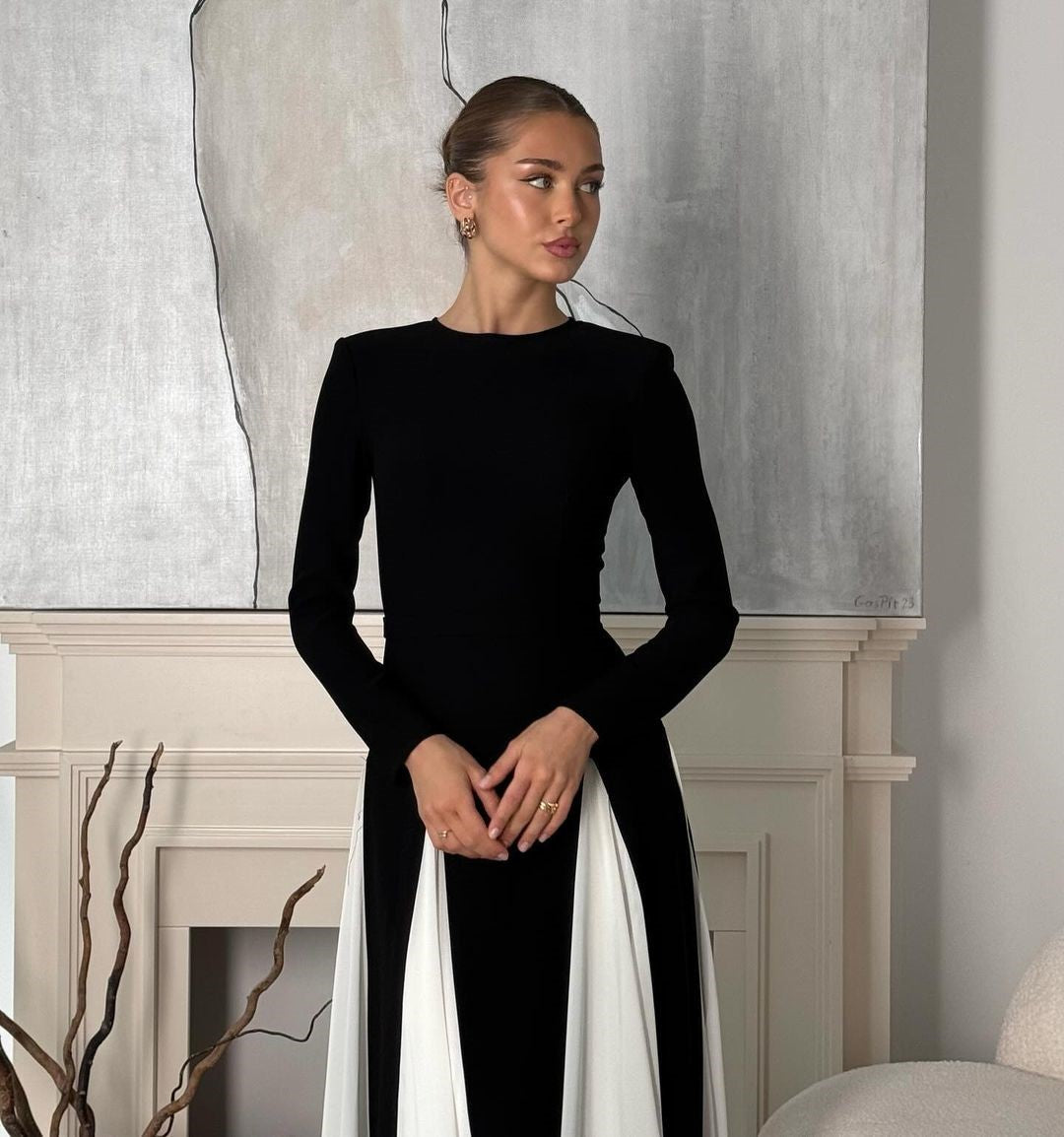 Elegantes Langes Kleid für Damen