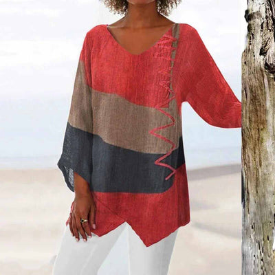 Giorgia® | Langärmlige Bluse mit lockerer Passform