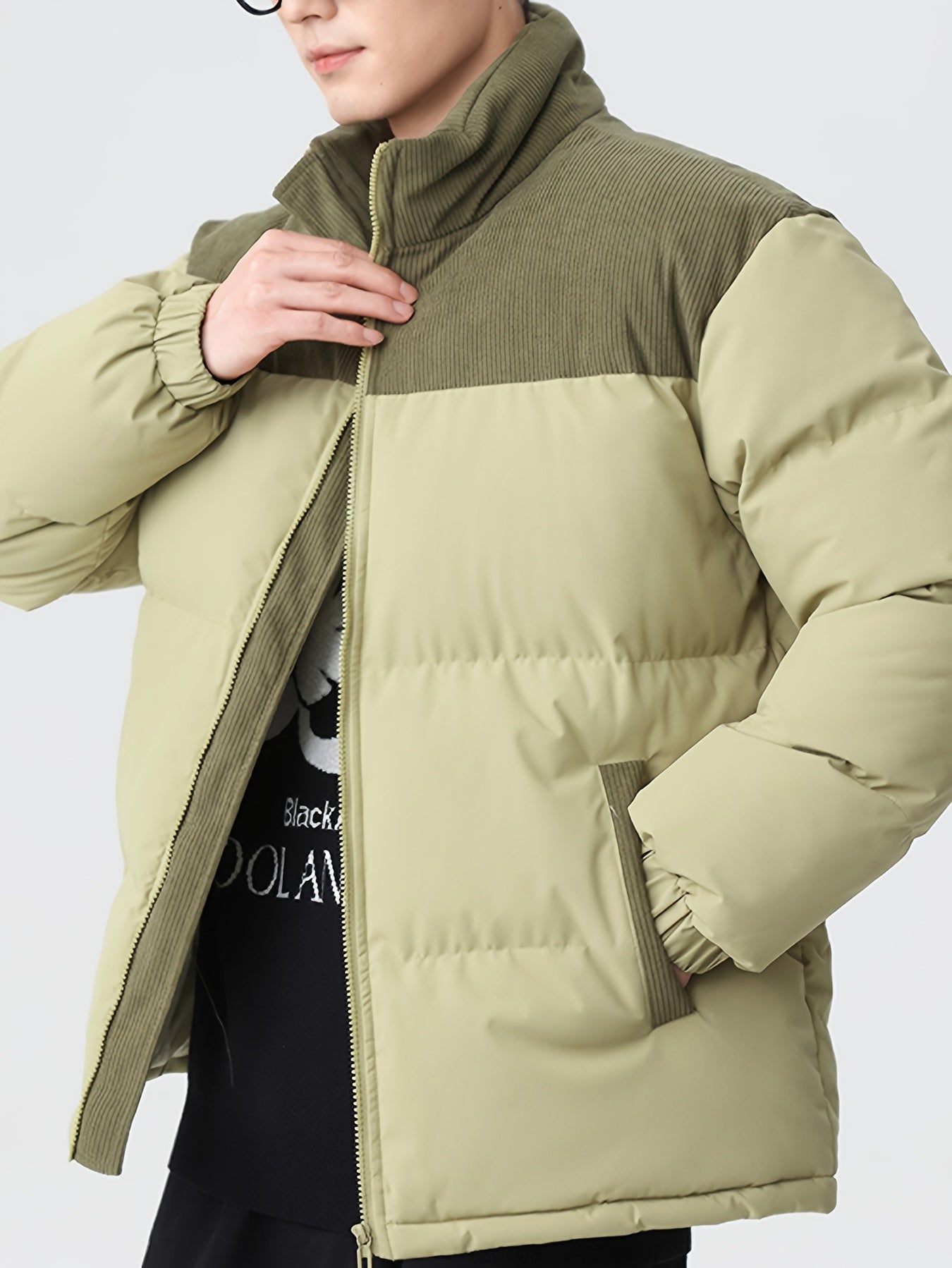 Stylische Pufferjacke für Herren