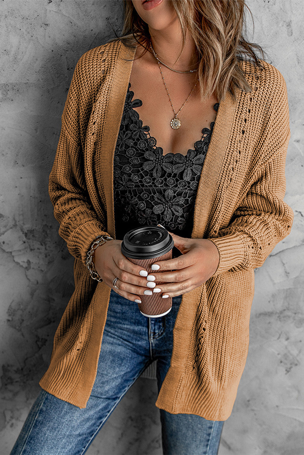 Leila® | Bequemer und stilvoller Winter-Cardigan