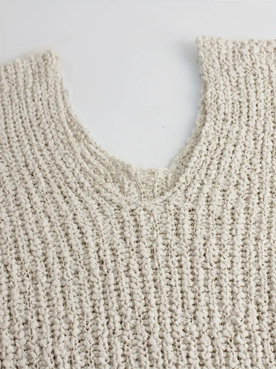 Sloane | Langärmelige Bluse mit V-Ausschnitt