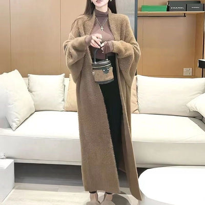 Kimba | Weißer Langer Cardigan