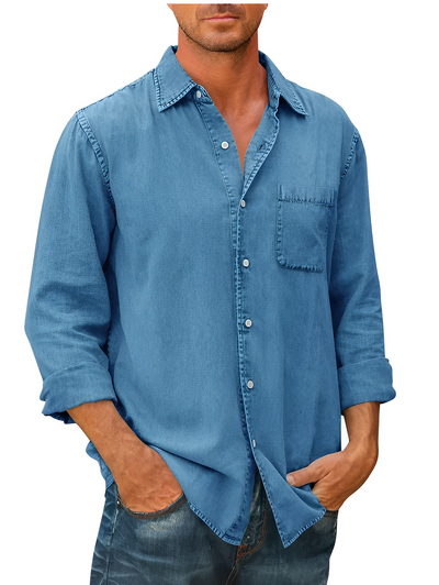 Vince - Herren-Denim-Hemd