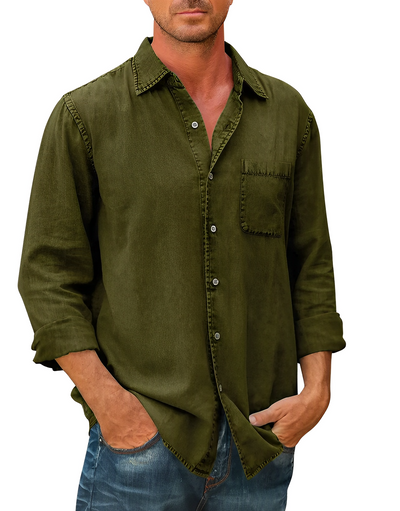 Vince - Herren-Denim-Hemd