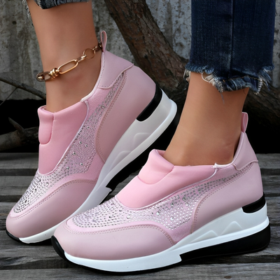 Gisella - Stylische Damen Sneaker mit Glitzer