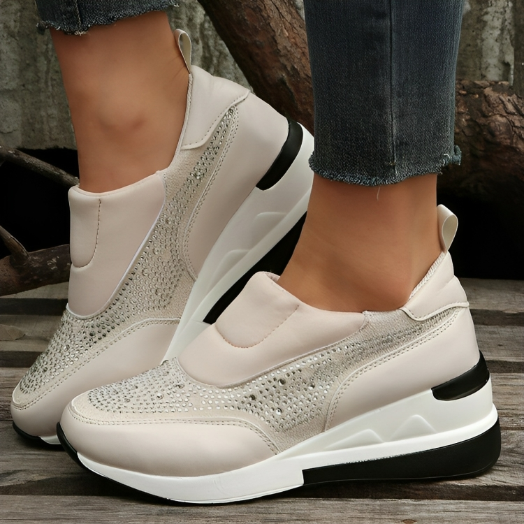 Gisella - Stylische Damen Sneaker mit Glitzer