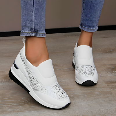 Gisella - Stylische Damen Sneaker mit Glitzer