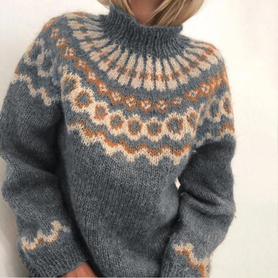 Giselle® | Nordischer Wollpullover
