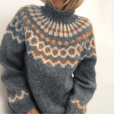 Giselle® | Nordischer Wollpullover