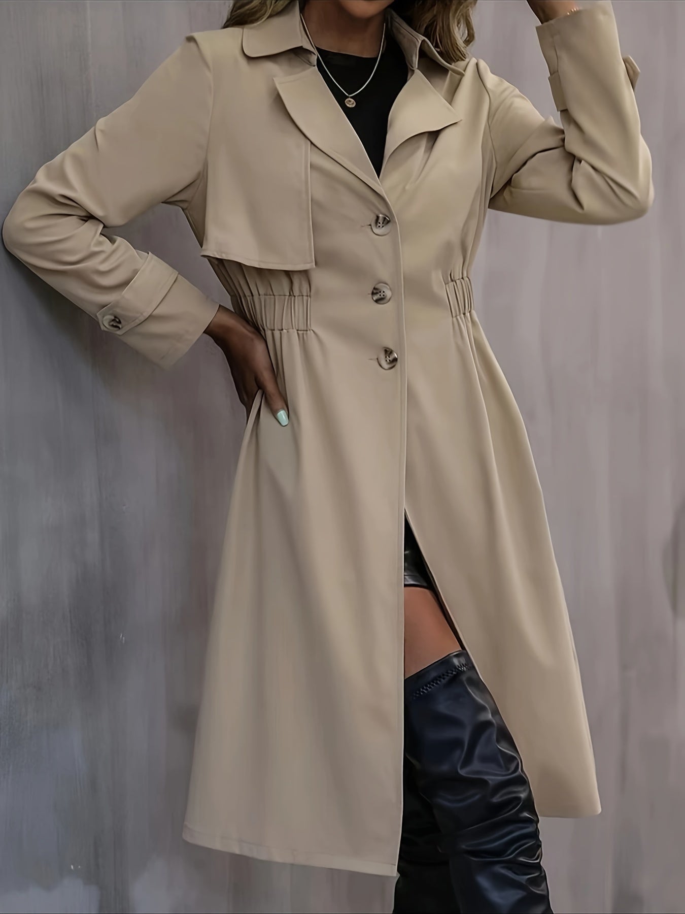 Stylischer Herbstmantel für Damen