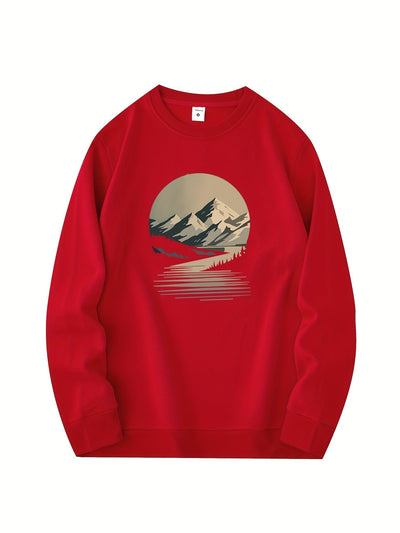 Lässiger Lockerer Pullover für Herren