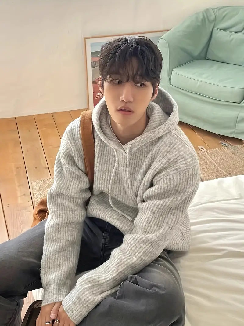 Michi - Müheloser Stil Trendiger Gestreifter Strickpullover