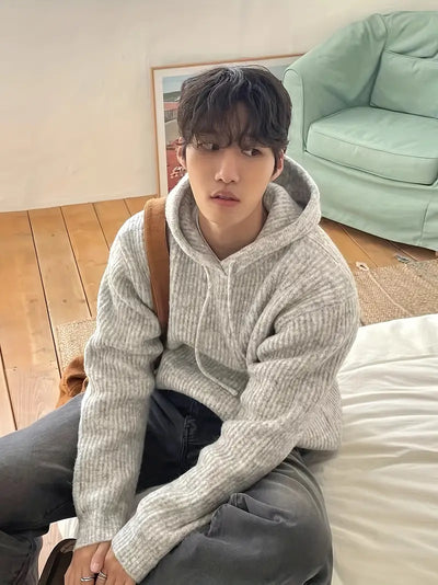 Michi - Müheloser Stil Trendiger Gestreifter Strickpullover
