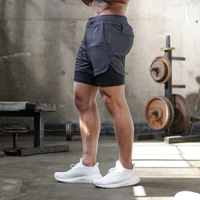 Jorn - 2-in-1 Herren-Shorts