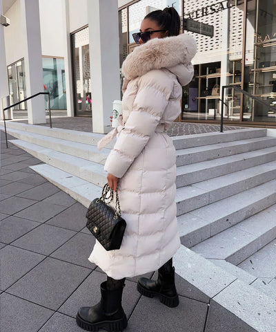 Quiana® | Langer Wintermantel