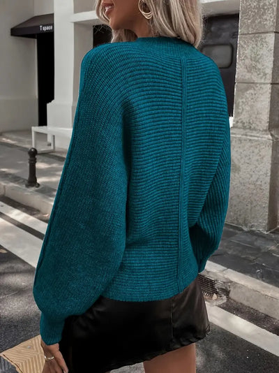 Nikita | Acryl-Strickpullover mit Rundhalsausschnitt