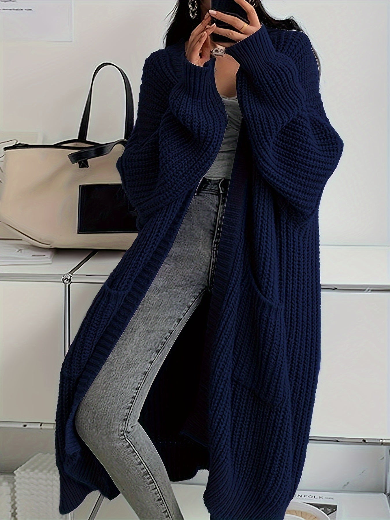 Verónica® | Lange Strickjacke