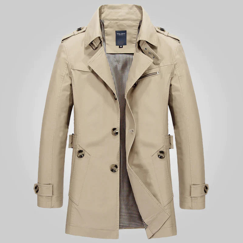 Ambrose Stilvoller Trenchcoat für Herren