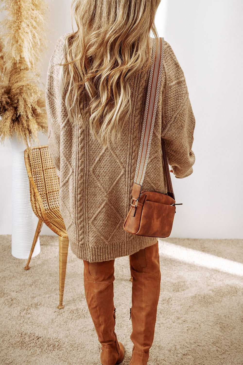 Selena® | Langer Strickpullover