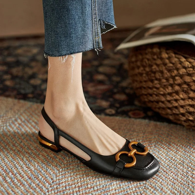 Joanna - Elegante Vintage-Sandalen