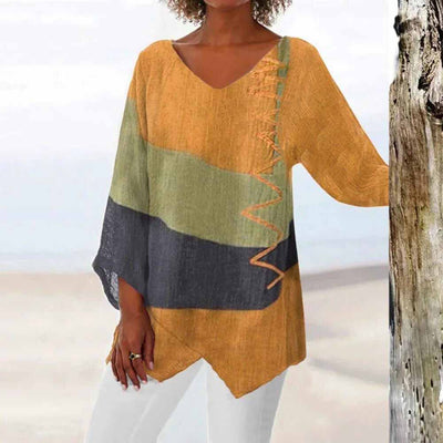 Giorgia® | Langärmlige Bluse mit lockerer Passform