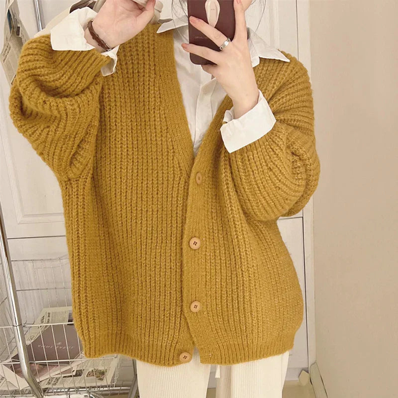 Nancy® | Lässiger und bequemer Winter-Cardigan