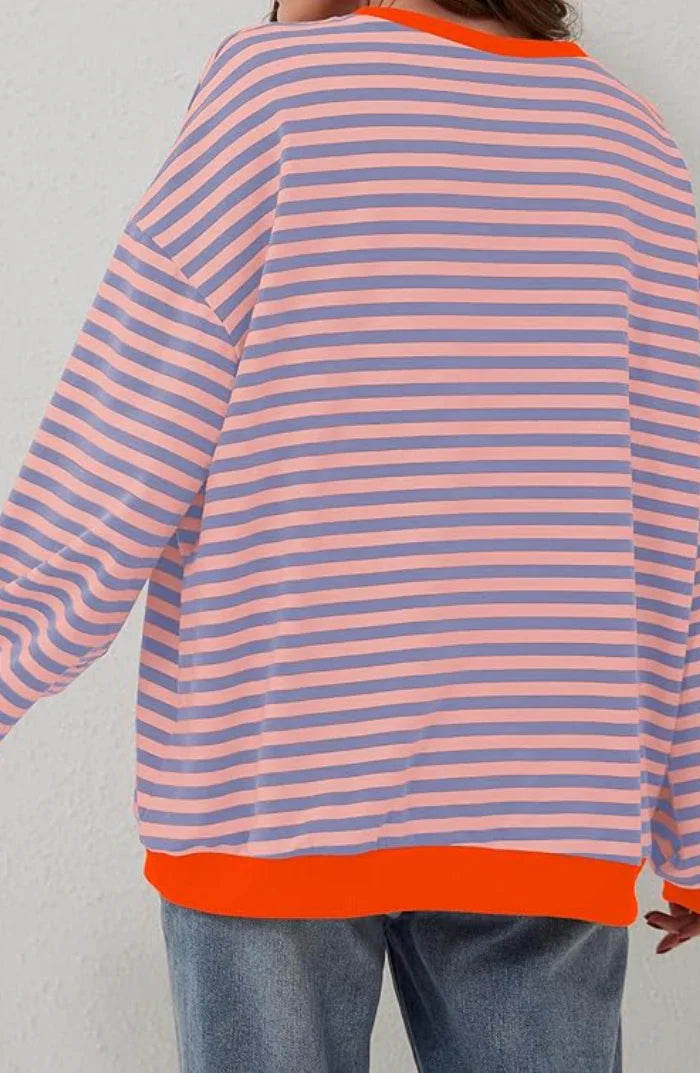 Tarian |Gestreifter Pullover für Frauen