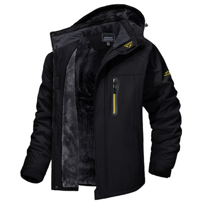Karlo Herren Winterjacke mit wasserdichter Funktion