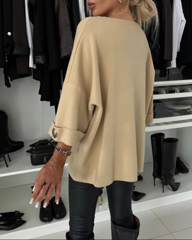 Nerissa® | Geknöpfter Pullover