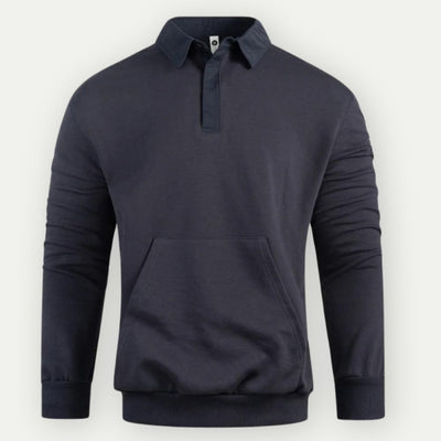 Klassisches Sweatshirt mit Kragen für Herren Gab