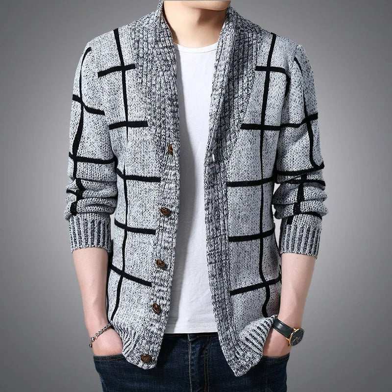 Stylischer Strickjacke für Herren