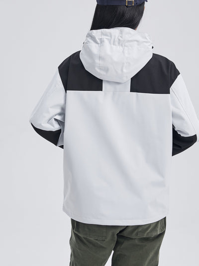 Wasserdichte Jacke mit Kapuze für Herren