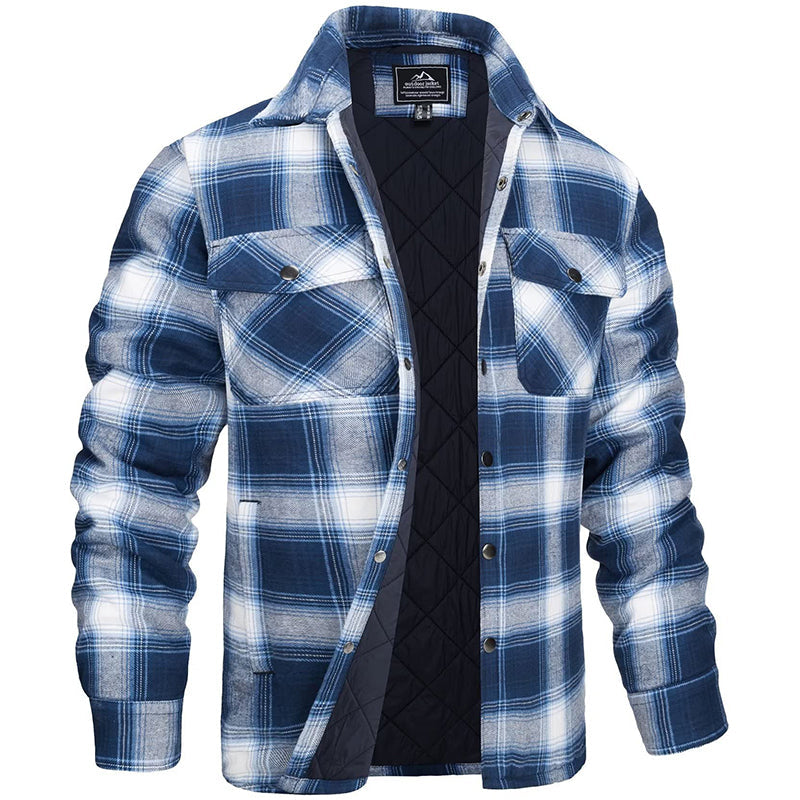 Karierte Holzfällerjacke für Herren Dolf