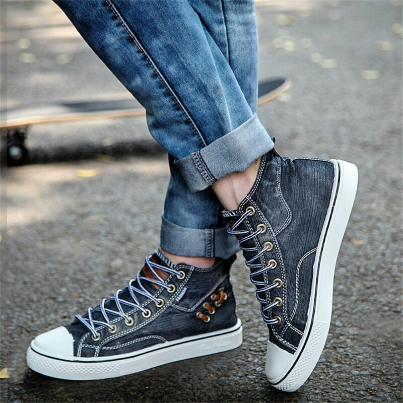 Britt - Modische Denim Sneakers Damen