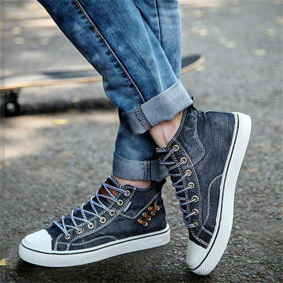 Britt - Modische Denim Sneakers Damen