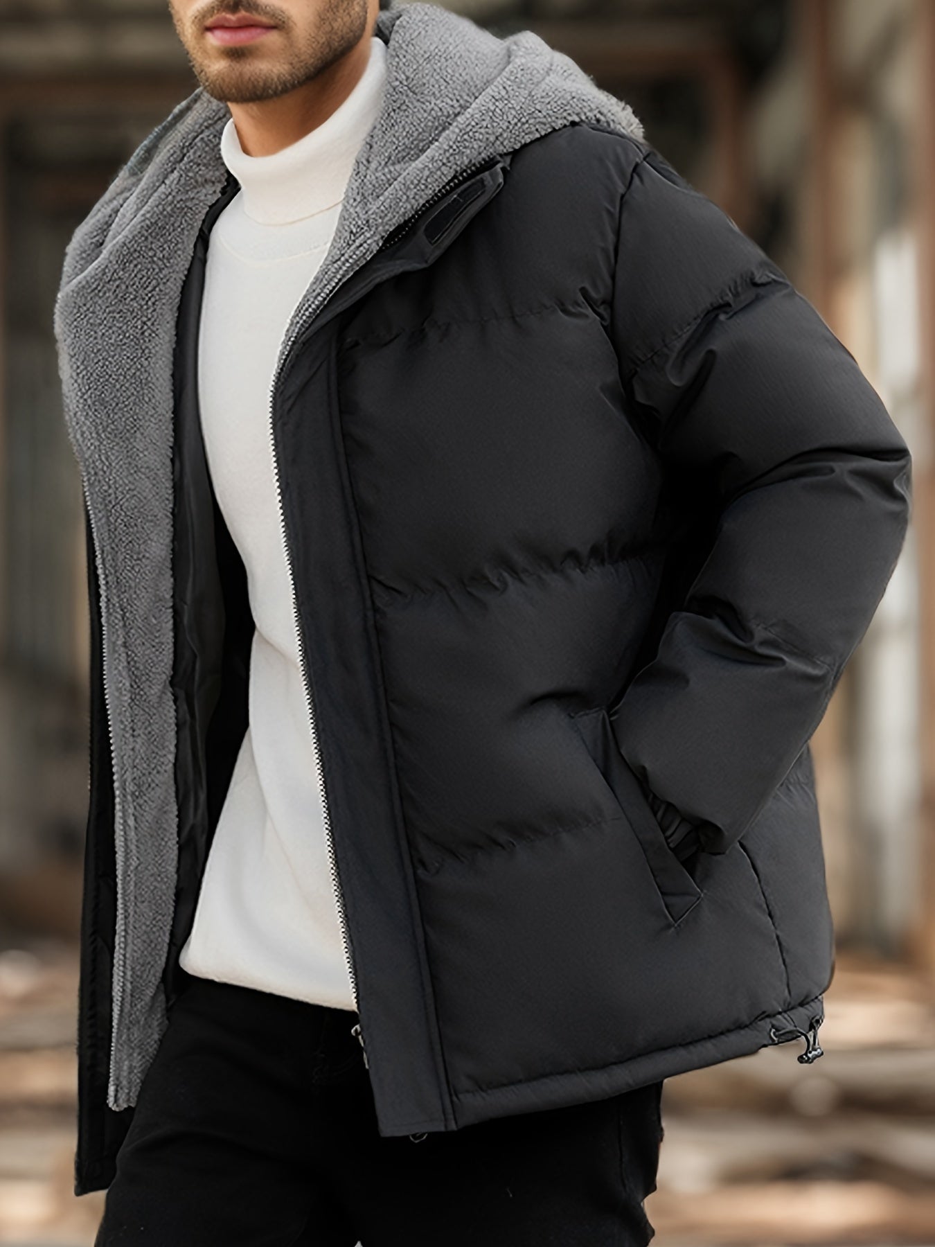 Lässige Warme Jacke für Herren